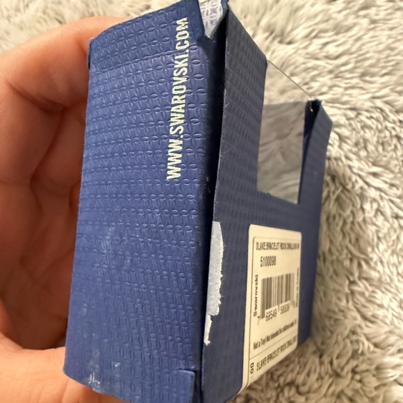 Swarovski Purple Double Wrap Slake Bracelet - Picture 9 of 11